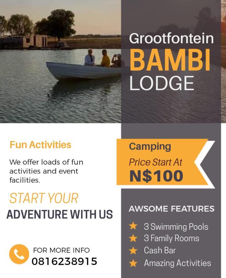 Bambi Lodge Grootfontein 외부 사진